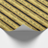 De beste baas-dag Verpakkingsdocumenten Cadeaupapier (Hoek)