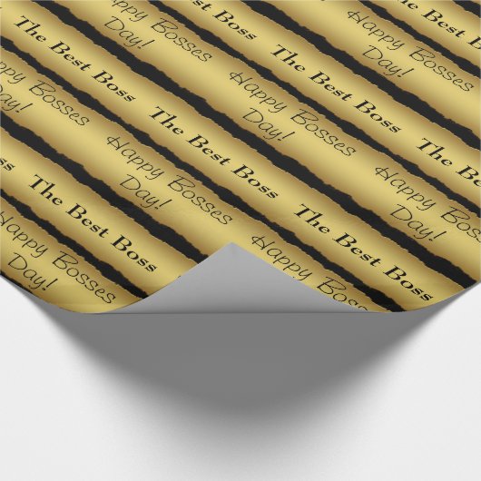 De beste baas-dag Verpakkingsdocumenten Cadeaupapier (Hoek)