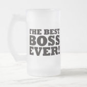 De beste baas ooit matglas bierpul (Links)