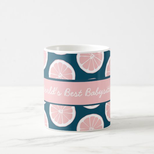 De beste Babysitter Citrus-Mok ter wereld Koffiemok (Center)