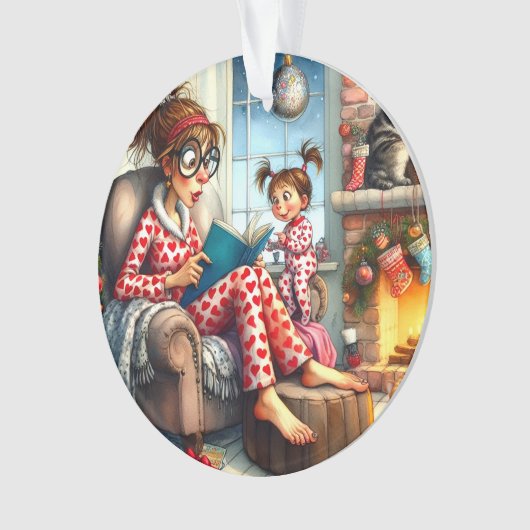 De beste babysitter ter ter wereld / moeder / groo ornament (voorkant)