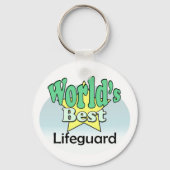 De beste badmeester ter wereld sleutelhanger (Voorkant)