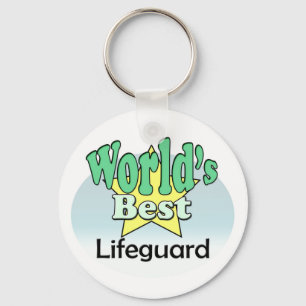 De beste badmeester ter wereld sleutelhanger