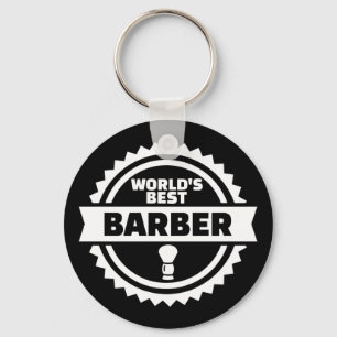 De beste Barber ter wereld Sleutelhanger
