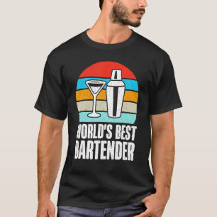 De beste barman ter wereld t-shirt
