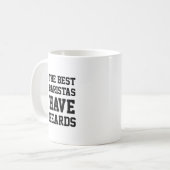De beste barsten hebben oormerken koffiemok (Voorkant links)