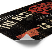 De beste BBQ in de stad Poster (Hoek)