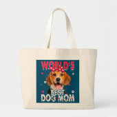 De beste Beagle Dog Mam Funny Moederdag Grote Tote Bag (Voorkant)