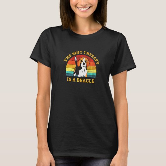 De beste behandeling is beagle t-shirt (Voorkant)