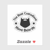De beste bewaarders hebben geld sticker (Vel)