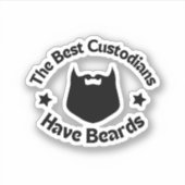 De beste bewaarders hebben geld sticker (Voorkant)