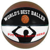 De beste bezoeker ter wereld basketbal (Voorkant)