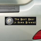 De beste bier is de Bumpersticker van de Brouwerij (Op auto)
