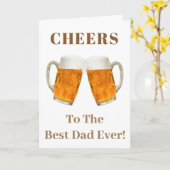 De beste bier-kaas van de wereld van de geboorte. kaart (Gele Bloem)