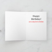 De beste bier-kaas van de wereld van de geboorte. kaart (Binnen)