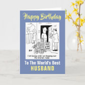 De beste bierdrinker ter wereld kaart (Gele Bloem)