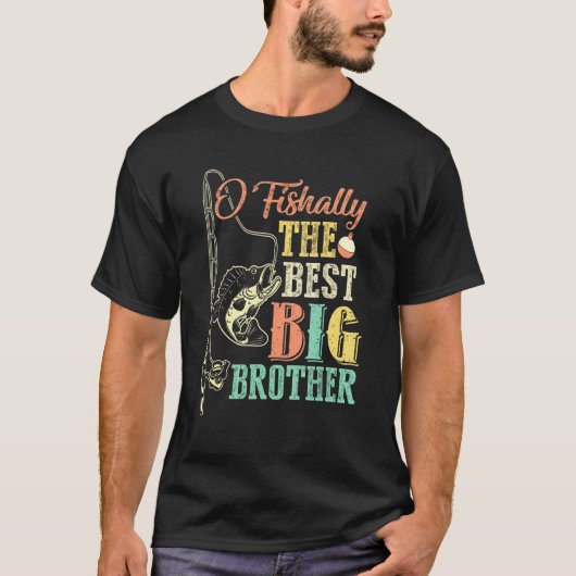 De beste Big Brother Cute Boys Vist T-shirt (Voorkant)