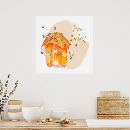 de beste bij poster (Keuken)