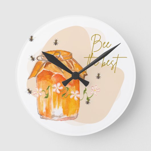 de beste bij ronde klok (Voorkant)