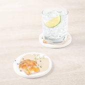 de beste bij zandsteen onderzetter (Zijkant)