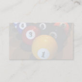 De beste Billiard Hall Visitekaartjes (Achterkant)