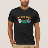 De beste blackjack speler ter wereld t-shirt (Voorkant)