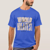 De Beste Blauwe Ter Wereld T-shirt (Voorkant)