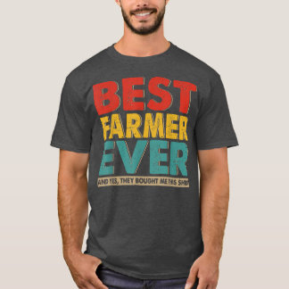 De beste boer ooit heeft me deze overloop gekocht t-shirt