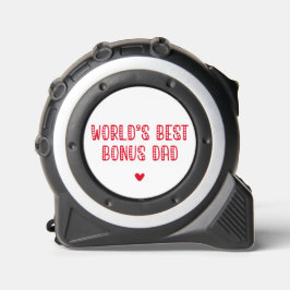De beste bonusvader ter wereld. Cute Vaderdag Rolmaat