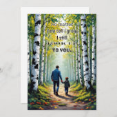 De beste boodschap voor Vaderdag Kaart (Voorkant / Achterkant)