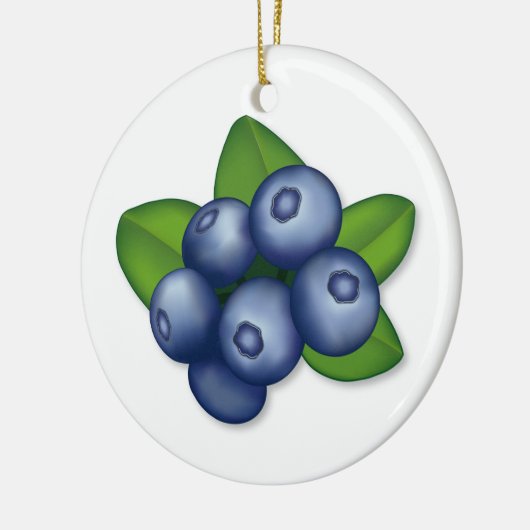 De beste bosbes van de bes keramisch ornament (Links)