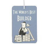 De beste bouwer ter wereld luchtverfrisser (Voorkant)