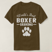 De beste Boxer Grandma T-Shirt ter wereld (Design voorkant)