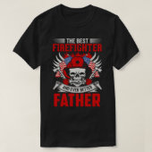 De beste brandweerman en nog beter FAVV T-shirt (Design voorkant)