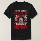 De beste brandweerman en nog betere moMMY T-shirt (Design voorkant)