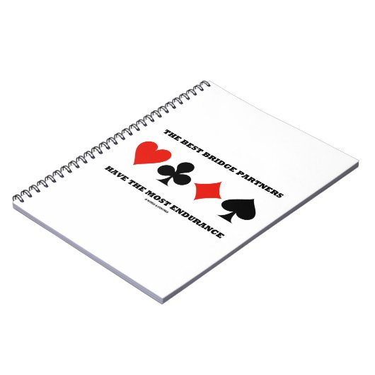 De beste Bridge Partners hebben de meeste duurzaam Notitieboek (Linkerzijde)