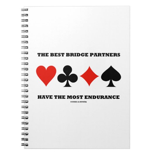 De beste Bridge Partners hebben de meeste duurzaam Notitieboek (Voorkant)