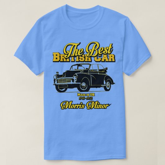 De beste Brit is Morris Minor T-shirt (Design voorkant)