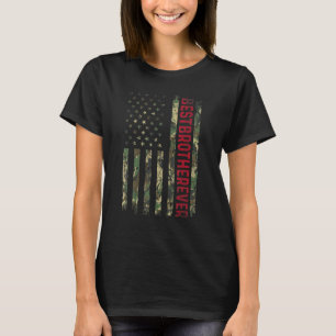De beste broer van de Amerikaanse vlag vader D T-shirt
