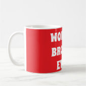 De beste broer van de wereld ooit gemaakt koffiemok (Links)