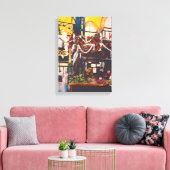 De beste Brunch van Boedapest Canvas Afdruk (Insitu (Woonkamer))