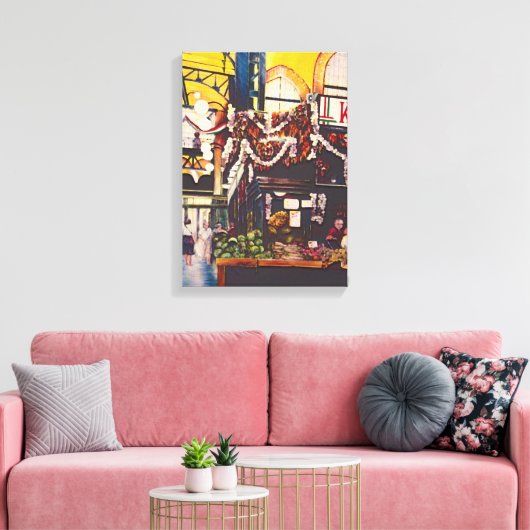 De beste Brunch van Boedapest Canvas Afdruk (Insitu (Woonkamer))