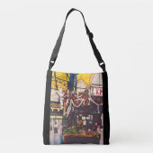 De beste Brunch van Boedapest Crossbody Tas (Achterkant)