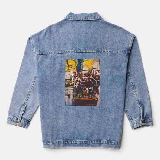 De beste Brunch van Boedapest Denim Jacket (Achterkant)