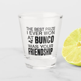 De beste Bunco-prijs Shot Glas