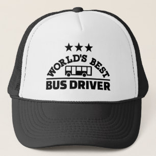 De beste buschauffeur ter wereld trucker pet