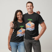 De beste Cabana-peuterscène met palmbomen T-shirt (Unisex)