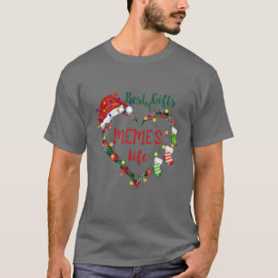 De beste cadeautjes in Meme's Life Heart Kerstdijk T-shirt