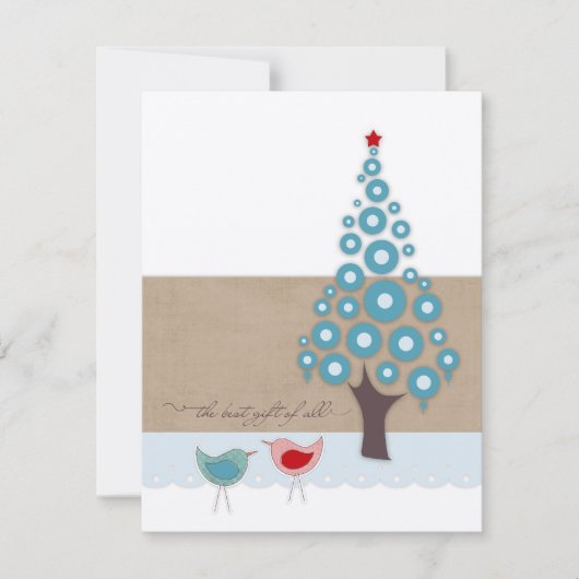 De beste cadeauuitnodigingen kaart (Voorkant)