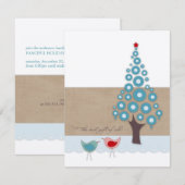 De beste cadeauuitnodigingen kaart (Voorkant / Achterkant)